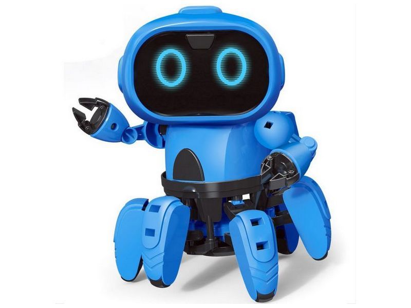 картинка Робот-конструктор сенсорный,русское озвучивание,подсветка,подвижные ноги,  от магазина Одежда+